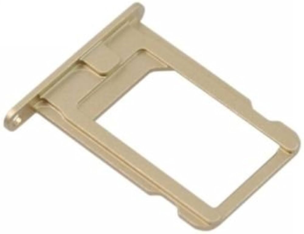 Sim Tray Slot Holder for Apple Iphone 5S Gold Sim Tray Slot Holder for Apple Iphone 5S Gold